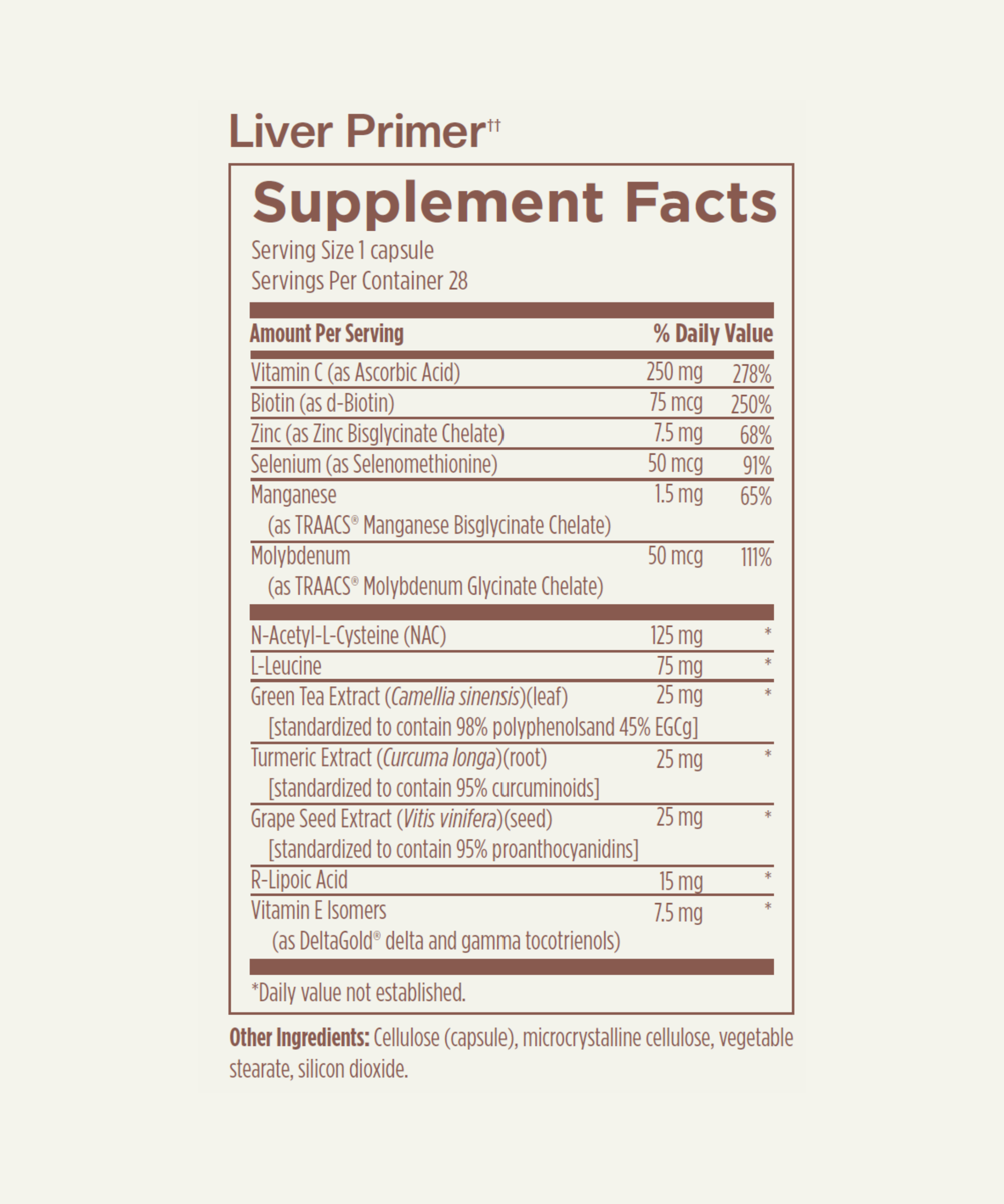 Biotransform: 14 day-detox protocol